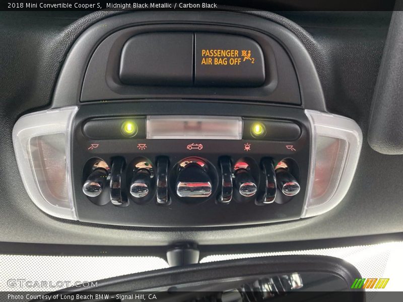 Midnight Black Metallic / Carbon Black 2018 Mini Convertible Cooper S