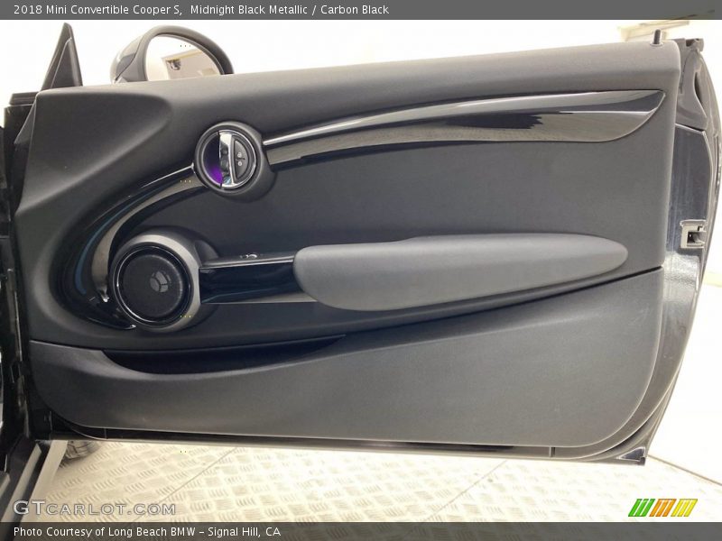 Midnight Black Metallic / Carbon Black 2018 Mini Convertible Cooper S