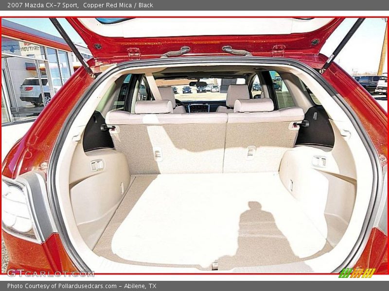 Copper Red Mica / Black 2007 Mazda CX-7 Sport