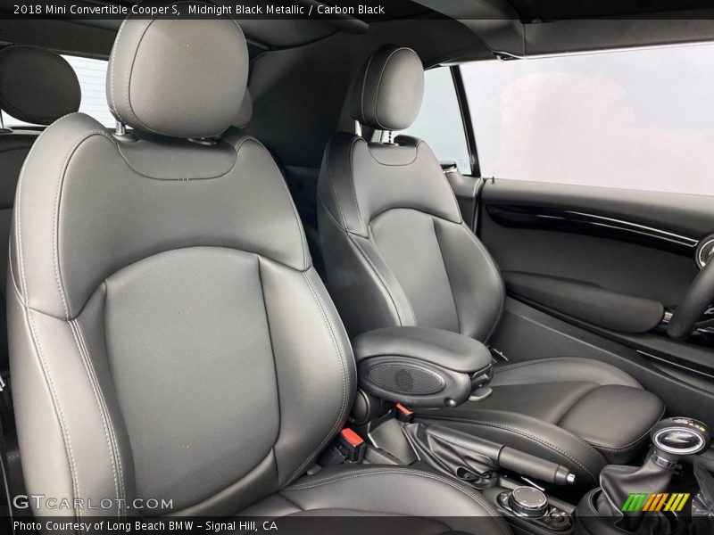 Midnight Black Metallic / Carbon Black 2018 Mini Convertible Cooper S