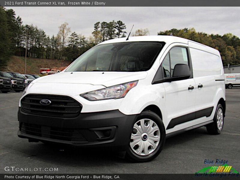 Frozen White / Ebony 2021 Ford Transit Connect XL Van