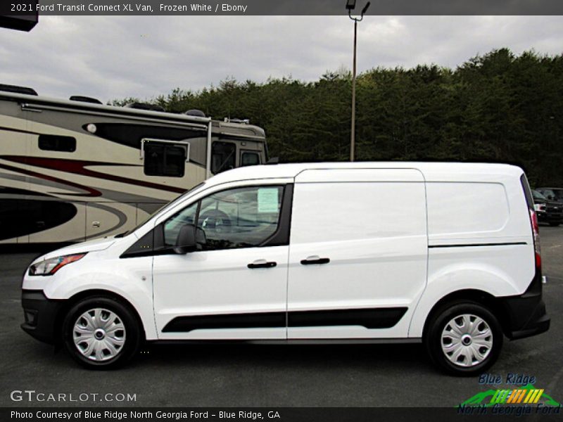 Frozen White / Ebony 2021 Ford Transit Connect XL Van
