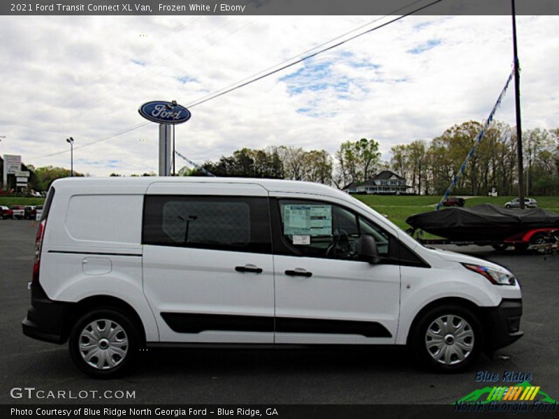 Frozen White / Ebony 2021 Ford Transit Connect XL Van