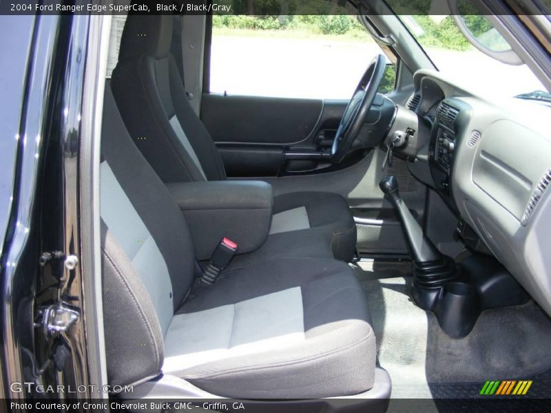 Black / Black/Gray 2004 Ford Ranger Edge SuperCab