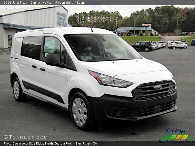 Frozen White / Ebony 2021 Ford Transit Connect XL Van