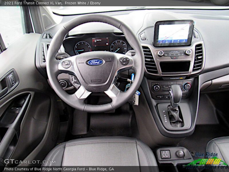 Frozen White / Ebony 2021 Ford Transit Connect XL Van