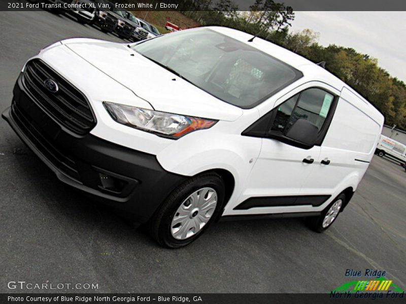 Frozen White / Ebony 2021 Ford Transit Connect XL Van