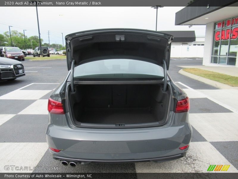 Nano Gray Metallic / Black 2020 Audi A3 2.0 Premium