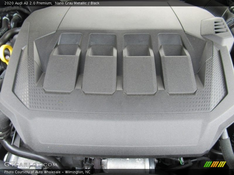 Nano Gray Metallic / Black 2020 Audi A3 2.0 Premium