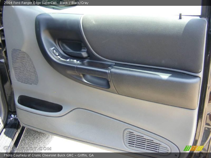 Black / Black/Gray 2004 Ford Ranger Edge SuperCab