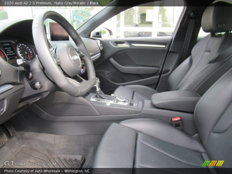 Front Seat of 2020 A3 2.0 Premium