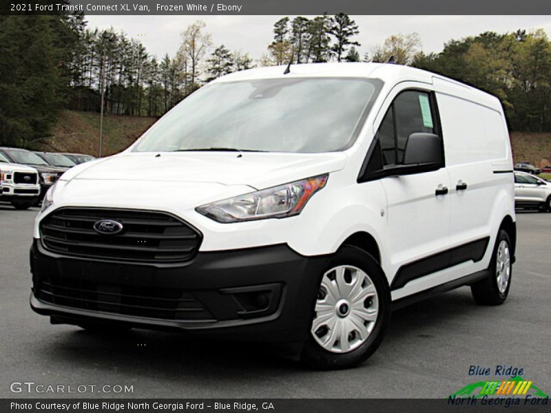 Frozen White / Ebony 2021 Ford Transit Connect XL Van