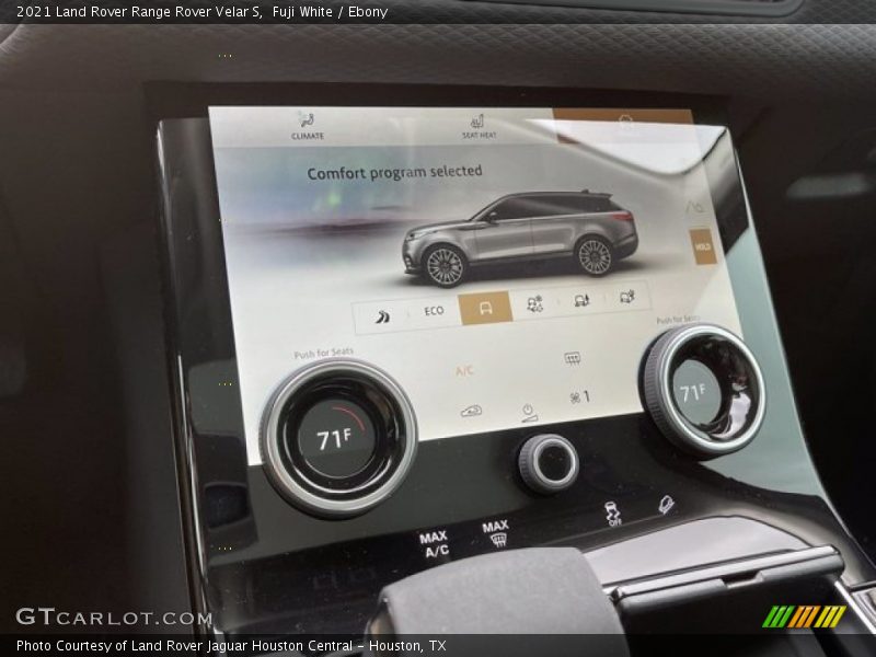 Fuji White / Ebony 2021 Land Rover Range Rover Velar S