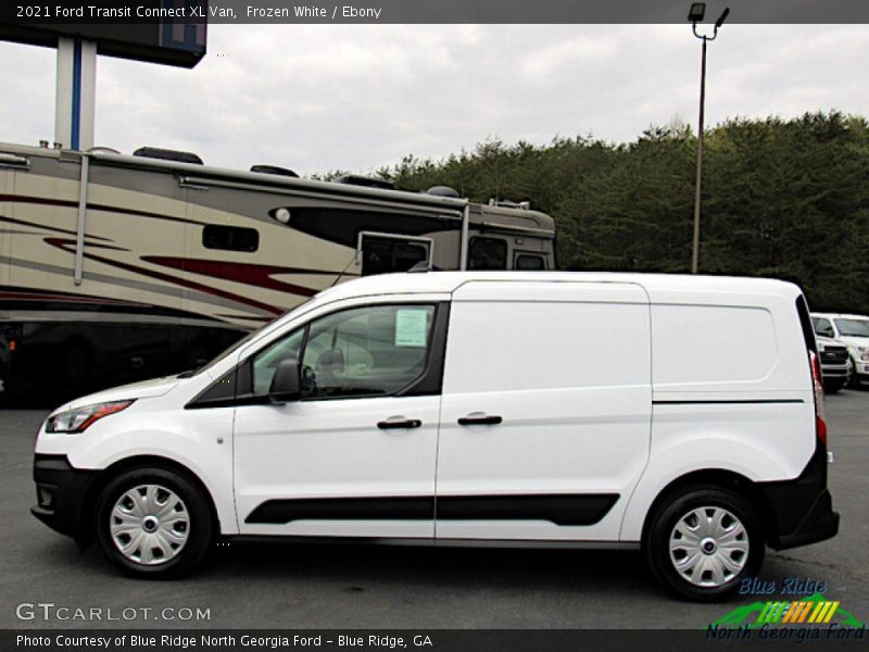 Frozen White / Ebony 2021 Ford Transit Connect XL Van