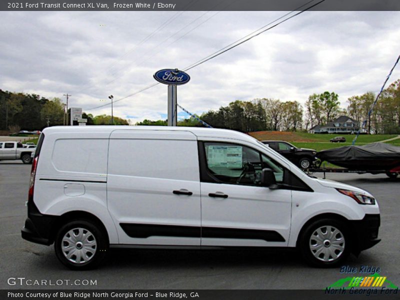 Frozen White / Ebony 2021 Ford Transit Connect XL Van