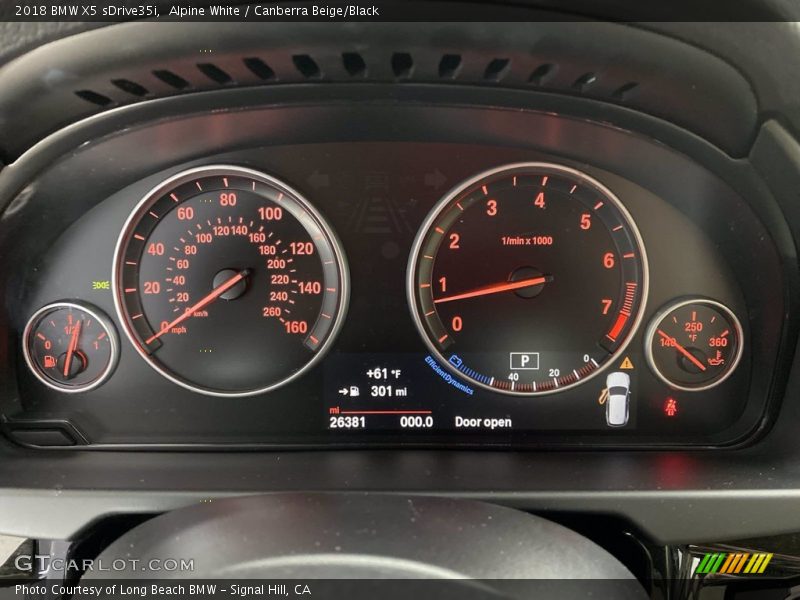 Alpine White / Canberra Beige/Black 2018 BMW X5 sDrive35i