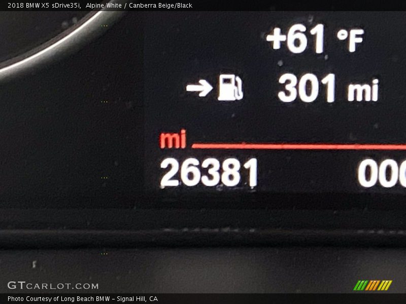 Alpine White / Canberra Beige/Black 2018 BMW X5 sDrive35i