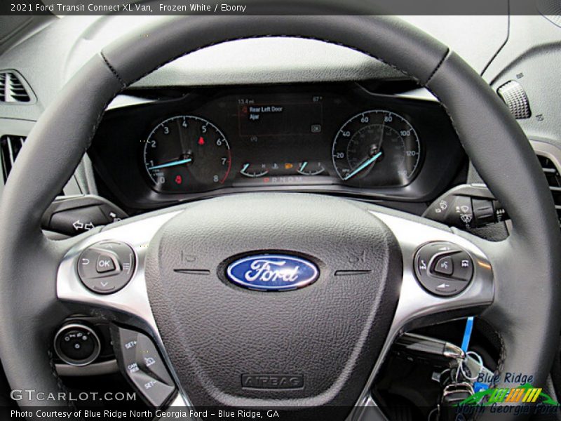 Frozen White / Ebony 2021 Ford Transit Connect XL Van