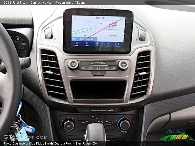 Frozen White / Ebony 2021 Ford Transit Connect XL Van
