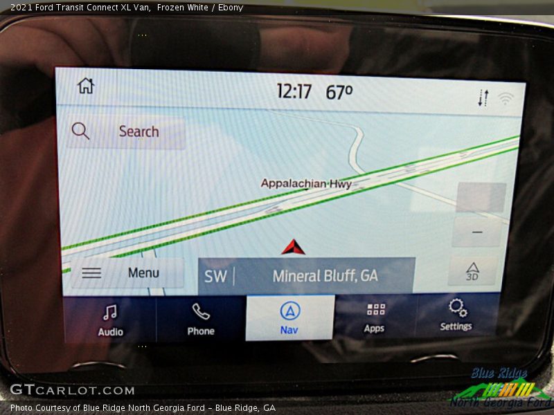 Frozen White / Ebony 2021 Ford Transit Connect XL Van