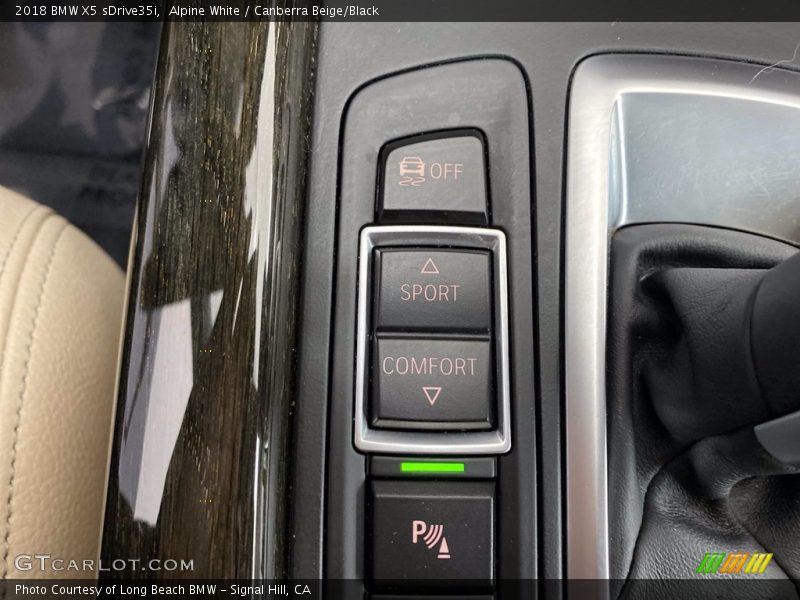 Alpine White / Canberra Beige/Black 2018 BMW X5 sDrive35i