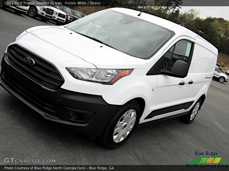Frozen White / Ebony 2021 Ford Transit Connect XL Van