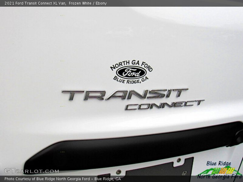 Frozen White / Ebony 2021 Ford Transit Connect XL Van