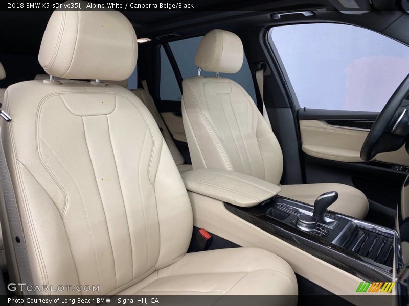 Alpine White / Canberra Beige/Black 2018 BMW X5 sDrive35i
