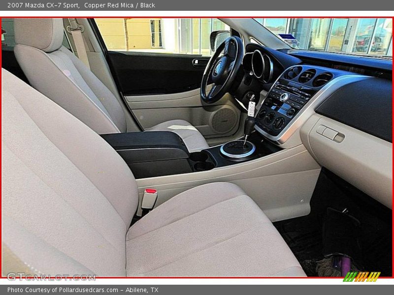 Copper Red Mica / Black 2007 Mazda CX-7 Sport