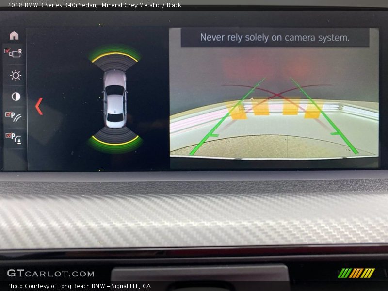 Mineral Grey Metallic / Black 2018 BMW 3 Series 340i Sedan