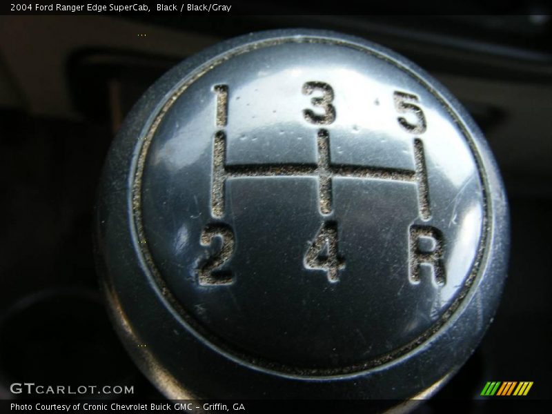 Black / Black/Gray 2004 Ford Ranger Edge SuperCab