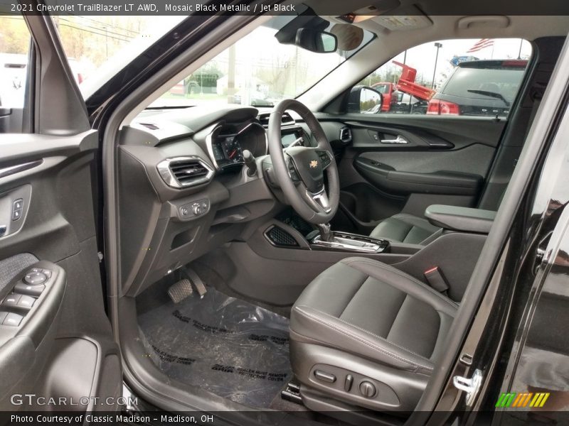 Front Seat of 2021 TrailBlazer LT AWD