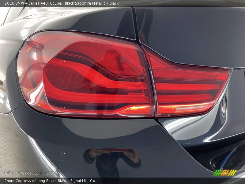 Black Sapphire Metallic / Black 2018 BMW 4 Series 440i Coupe
