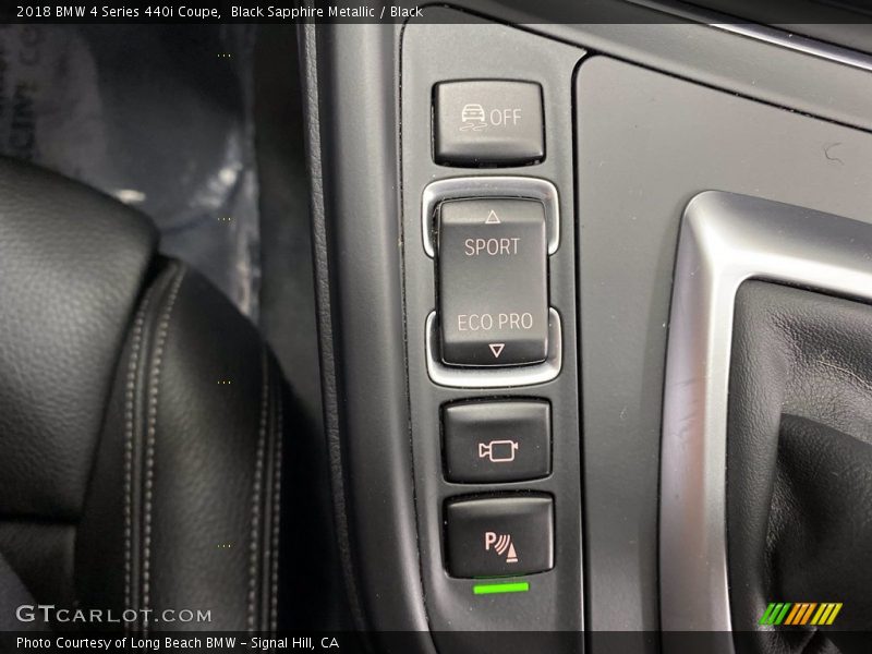 Black Sapphire Metallic / Black 2018 BMW 4 Series 440i Coupe