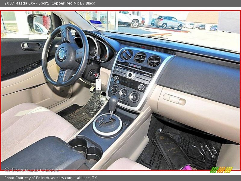 Copper Red Mica / Black 2007 Mazda CX-7 Sport