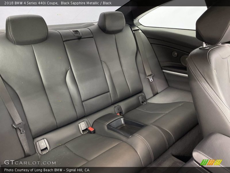 Black Sapphire Metallic / Black 2018 BMW 4 Series 440i Coupe