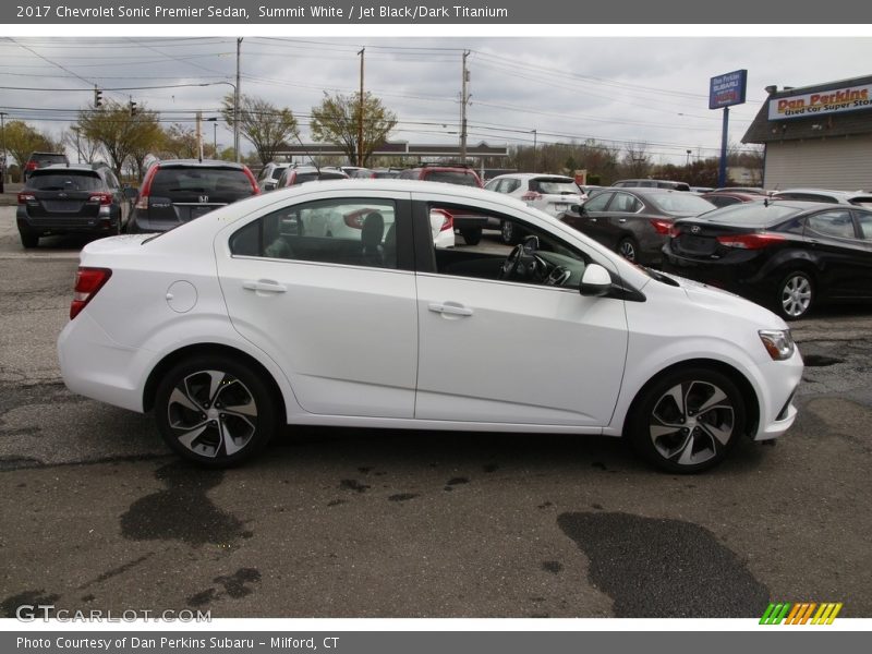  2017 Sonic Premier Sedan Summit White