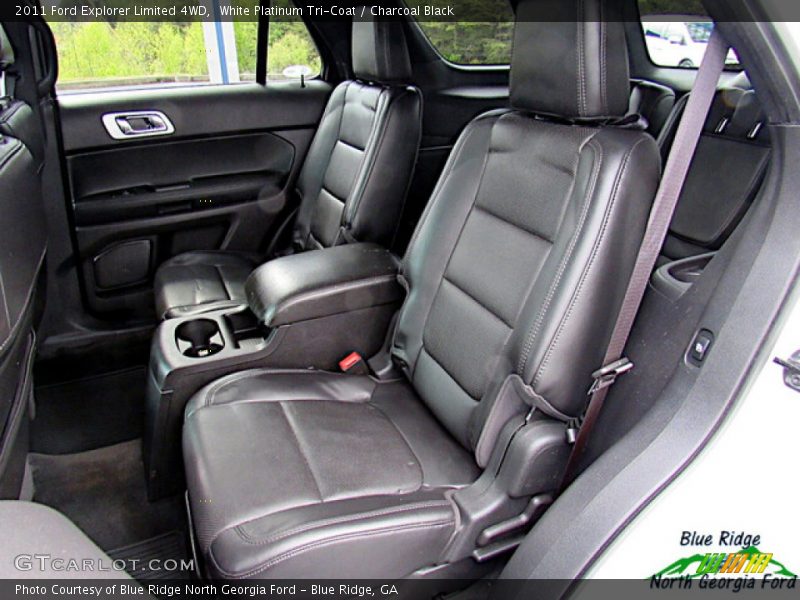 White Platinum Tri-Coat / Charcoal Black 2011 Ford Explorer Limited 4WD