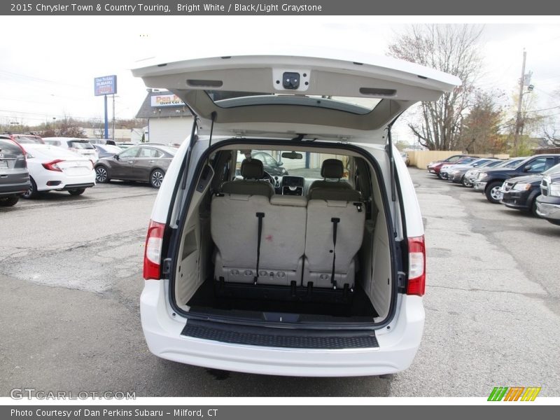 Bright White / Black/Light Graystone 2015 Chrysler Town & Country Touring