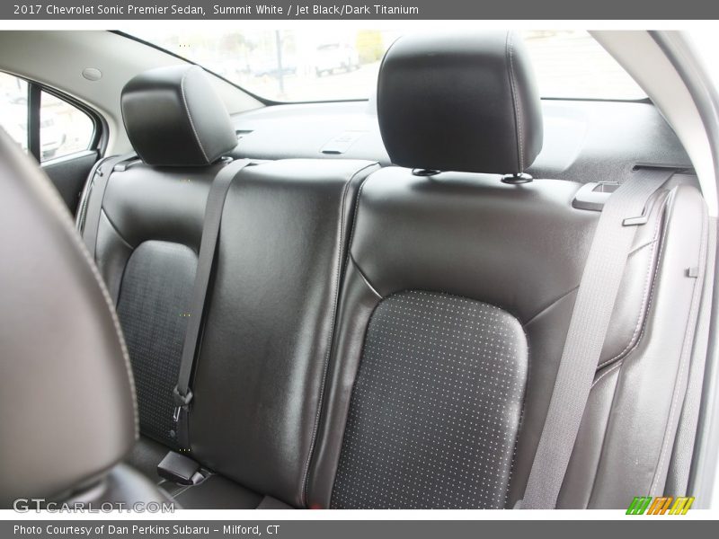 Rear Seat of 2017 Sonic Premier Sedan