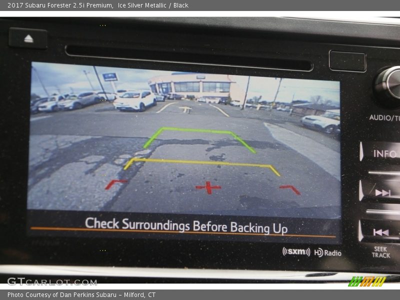 Ice Silver Metallic / Black 2017 Subaru Forester 2.5i Premium