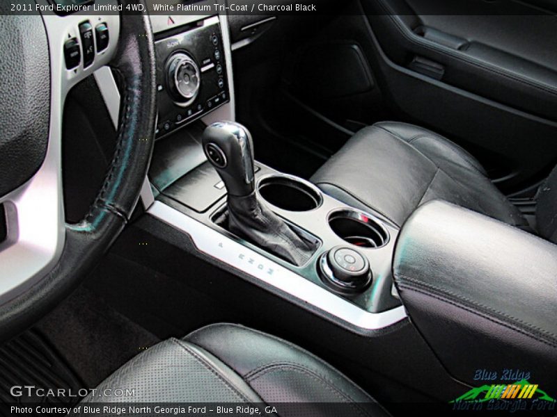 White Platinum Tri-Coat / Charcoal Black 2011 Ford Explorer Limited 4WD