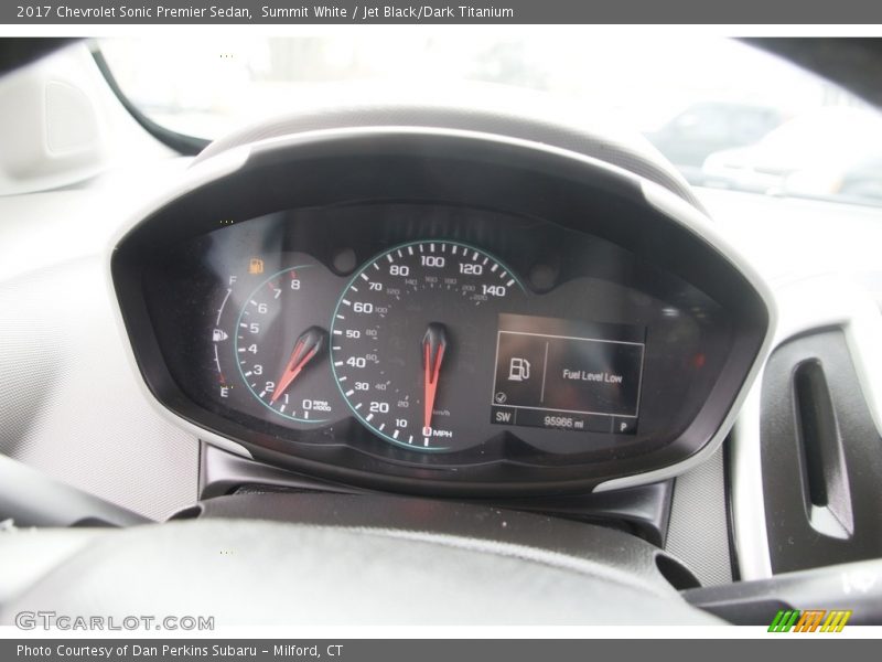  2017 Sonic Premier Sedan Premier Sedan Gauges