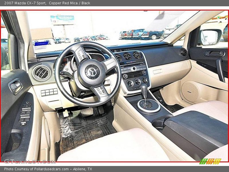 Copper Red Mica / Black 2007 Mazda CX-7 Sport