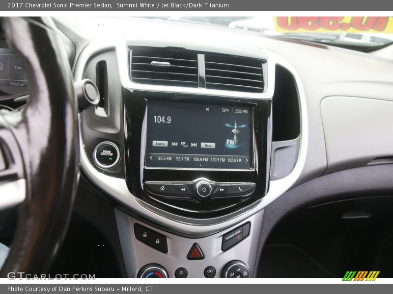 Controls of 2017 Sonic Premier Sedan