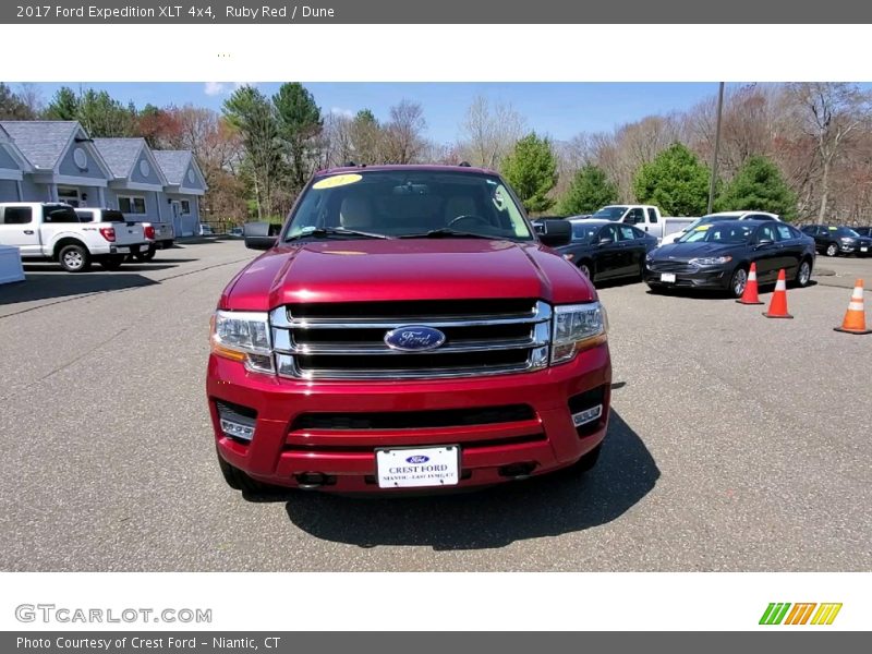 Ruby Red / Dune 2017 Ford Expedition XLT 4x4