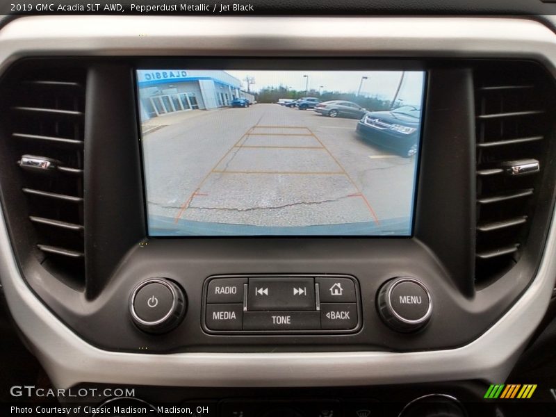 Pepperdust Metallic / Jet Black 2019 GMC Acadia SLT AWD