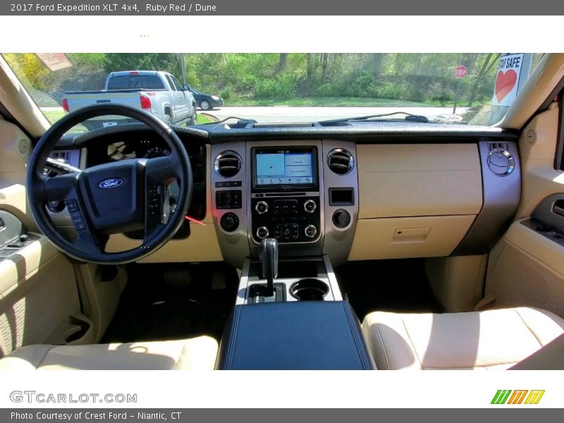 Ruby Red / Dune 2017 Ford Expedition XLT 4x4