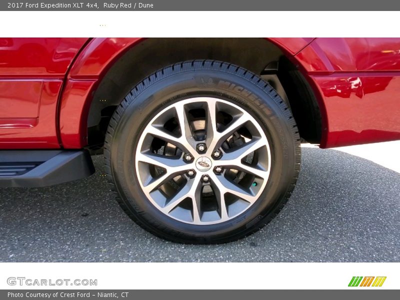 Ruby Red / Dune 2017 Ford Expedition XLT 4x4