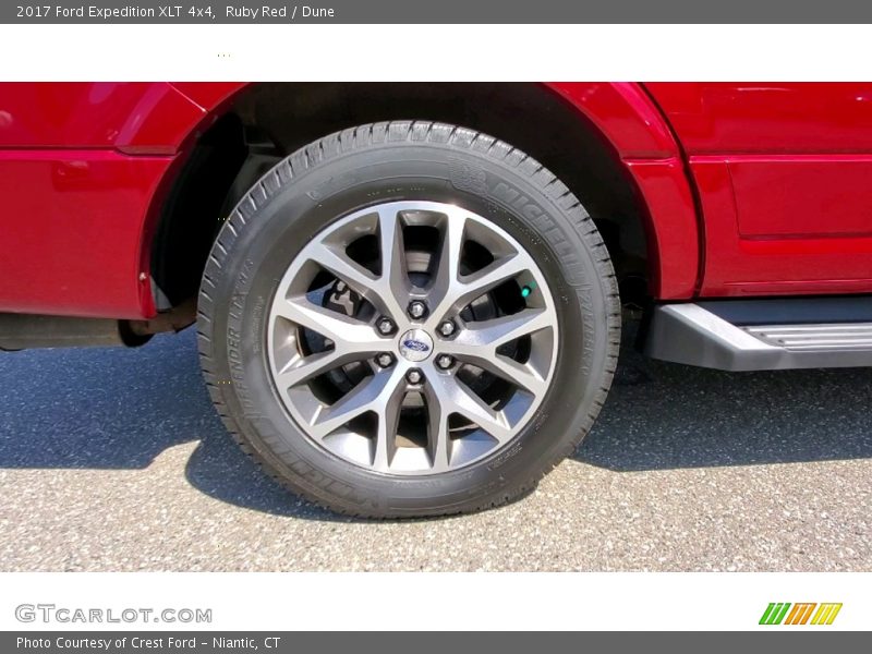 Ruby Red / Dune 2017 Ford Expedition XLT 4x4